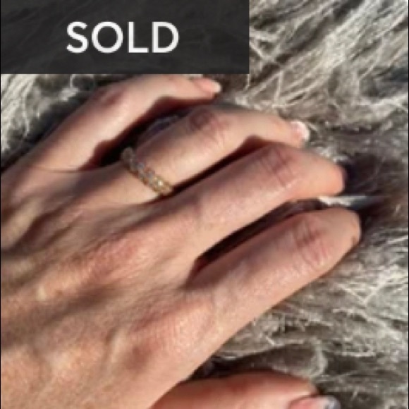 Rose Gold and Diamond Eternity Ring/Infinity Ring/Promise Ring ~ Woman’s size 4 - Picture 6 of 6